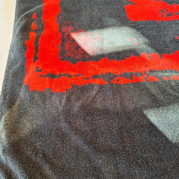 Vintage 90's NWO Wrestling Beach Towel Jay Franco New World Order Black Red - Picture 10 of 10